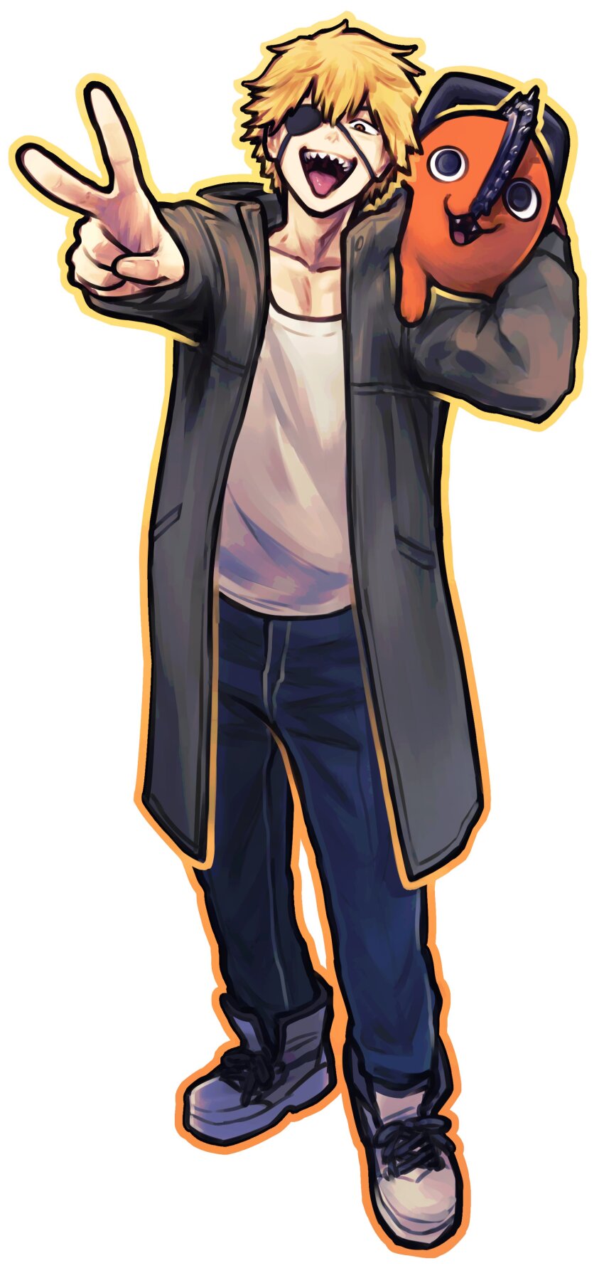 Denji (Chainsaw Man) Rule 34 Image