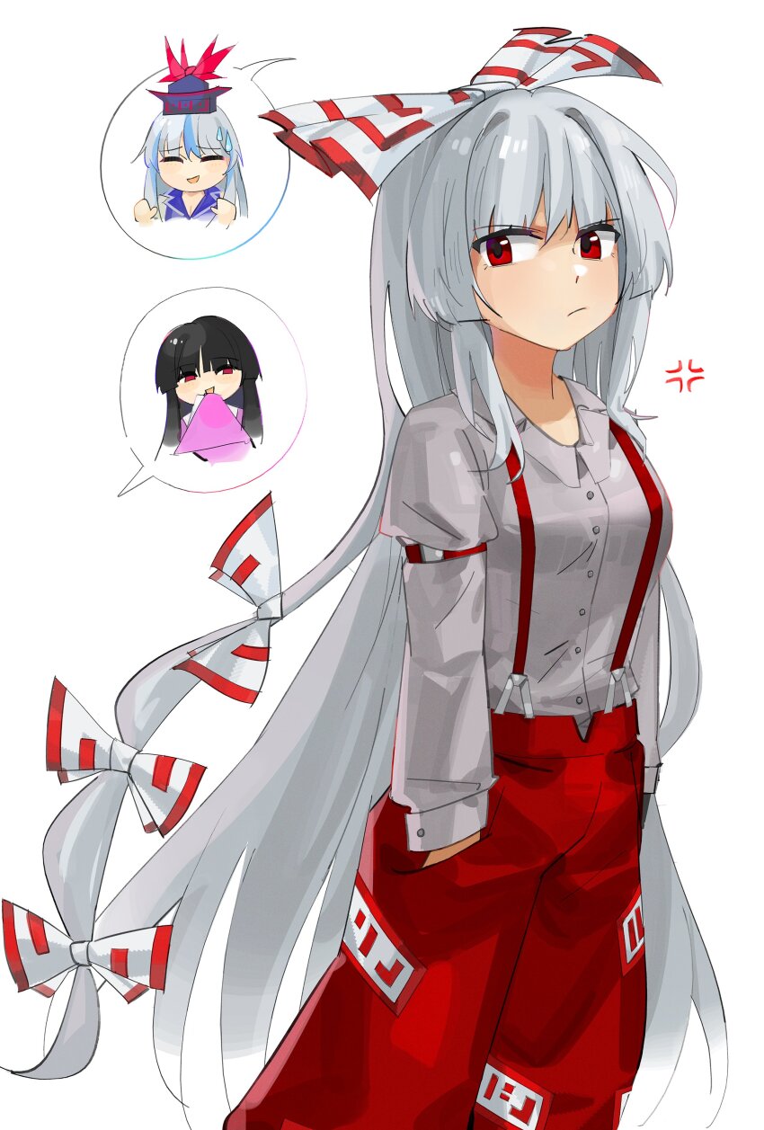 Fujiwara No Mokou (Touhou) Rule 34 Image