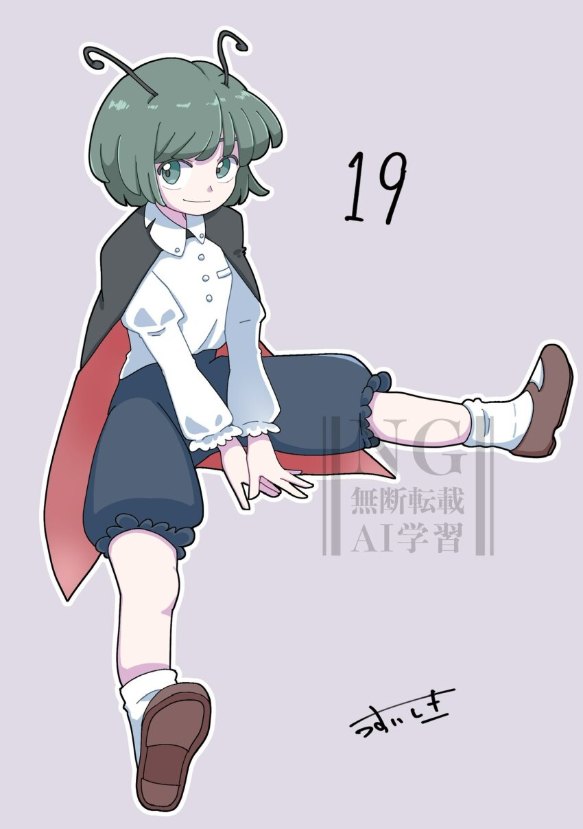 Wriggle Nightbug (Touhou) Rule 34 Image