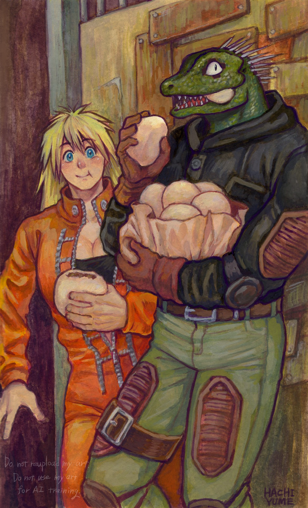 Nikaidou (Dorohedoro) Rule 34 Image