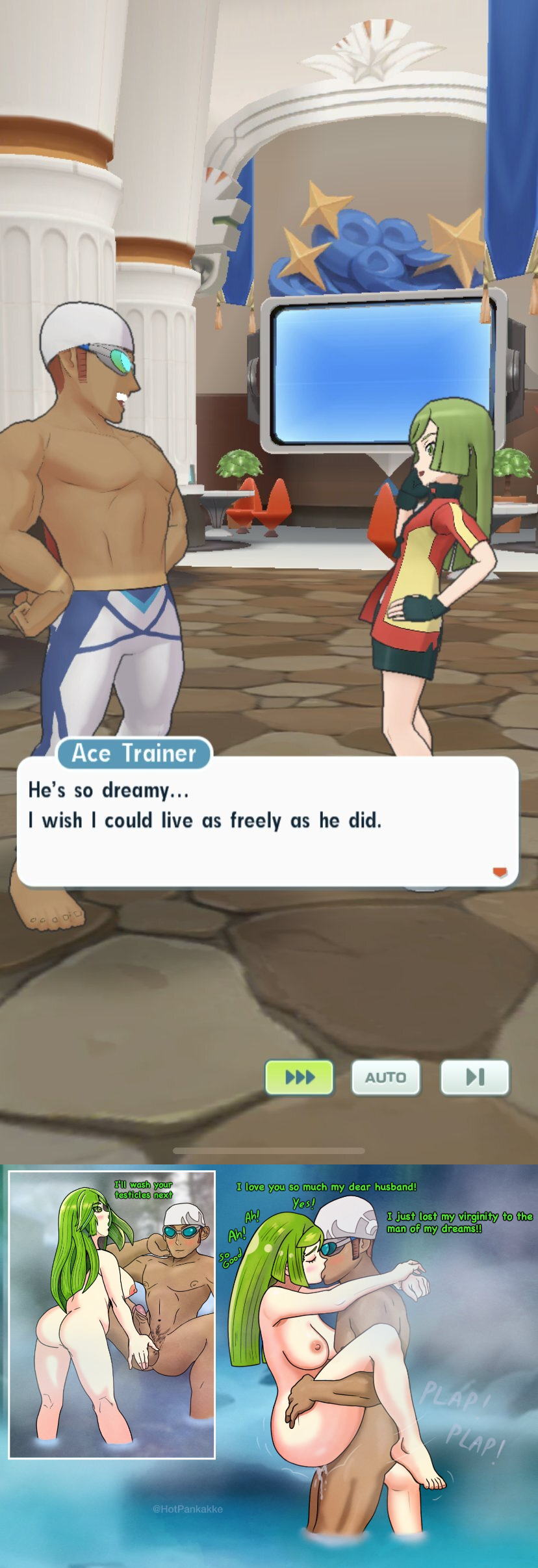 Ace Trainer (Pokemon) Rule 34 Image