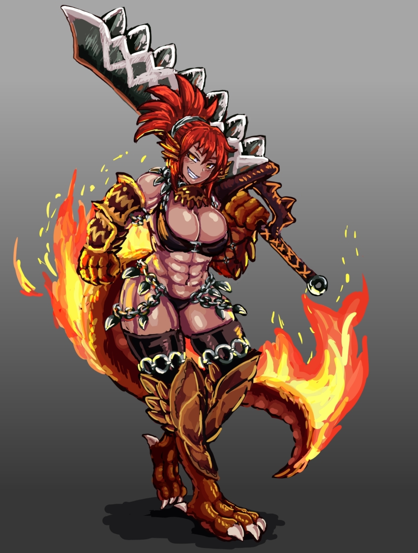 Salamander (Monster Girl Encyclopedia) Rule 34 Image