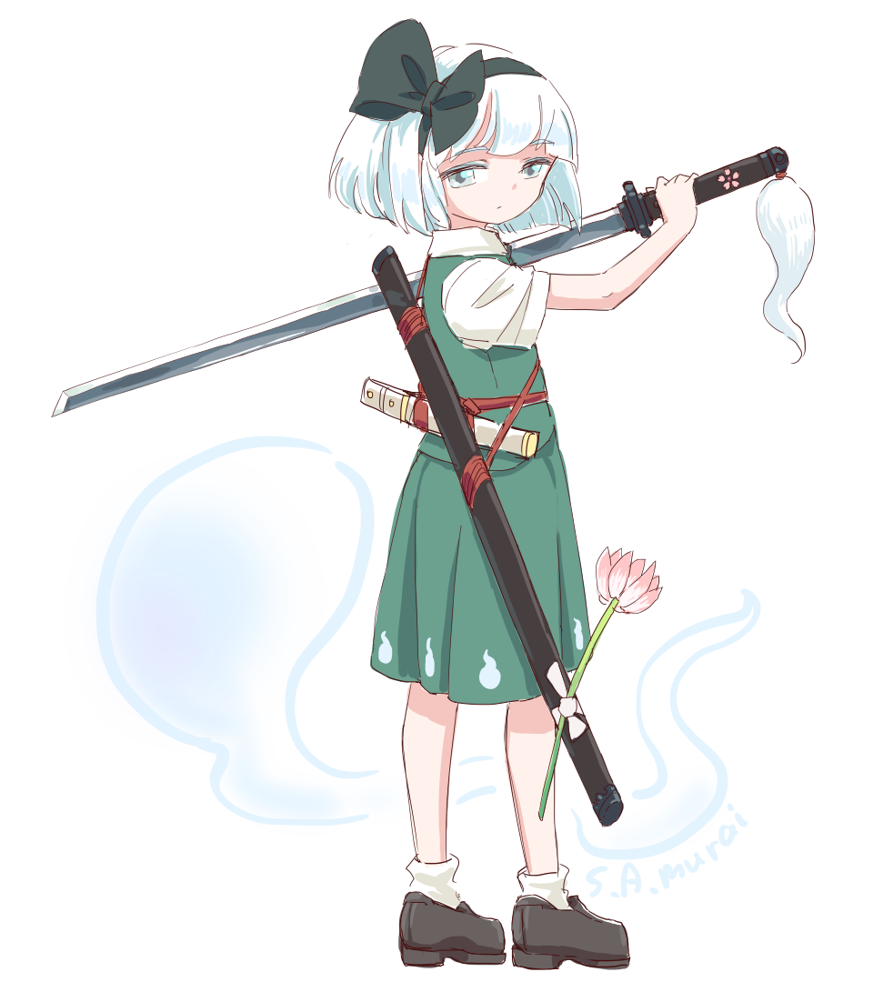 Konpaku Youmu (Touhou) Rule 34 Image