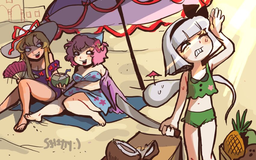Konpaku Youmu (Touhou) Rule 34 Image