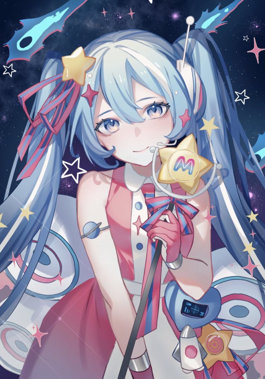 Hatsune Miku (Magical Mirai (Vocaloid)) Rule 34 Image