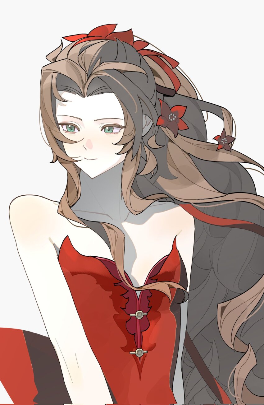 Aerith Gainsborough (Final Fantasy) Rule 34 Image