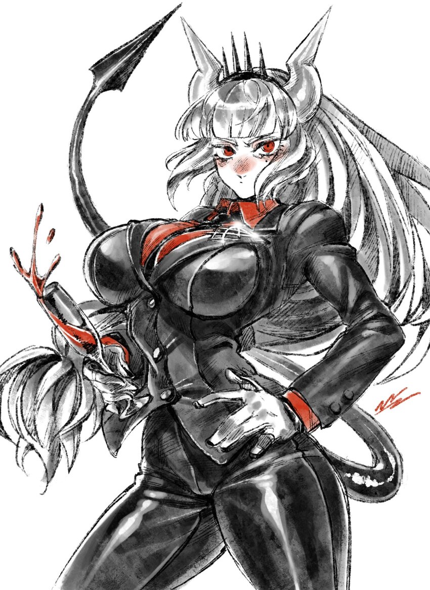 Lucifer (Helltaker) Rule 34 Image