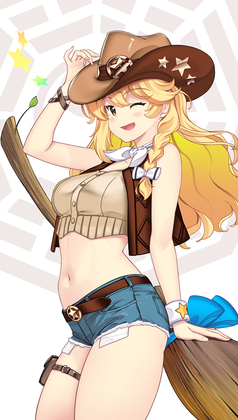 Kirisame Marisa (Touhou) Rule 34 Image