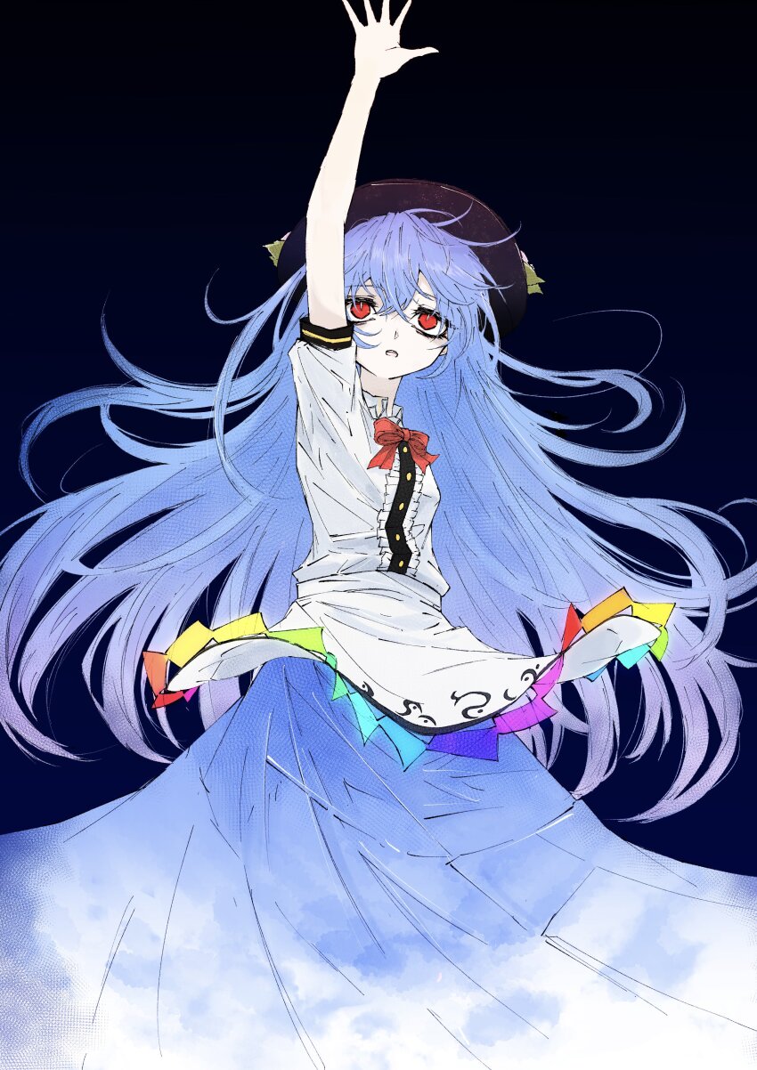 Hinanawi Tenshi (Touhou) Rule 34 Image