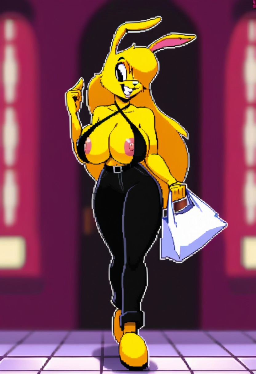 Lori Jackrabbit (Jazz Jackrabbit (Series)) Rule 34 Image