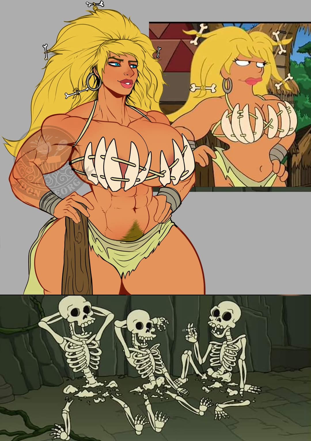 Amazon (Futurama) Rule 34 Image