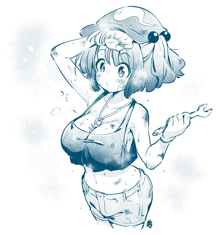 Kawashiro Nitori (Touhou) Rule 34 Image
