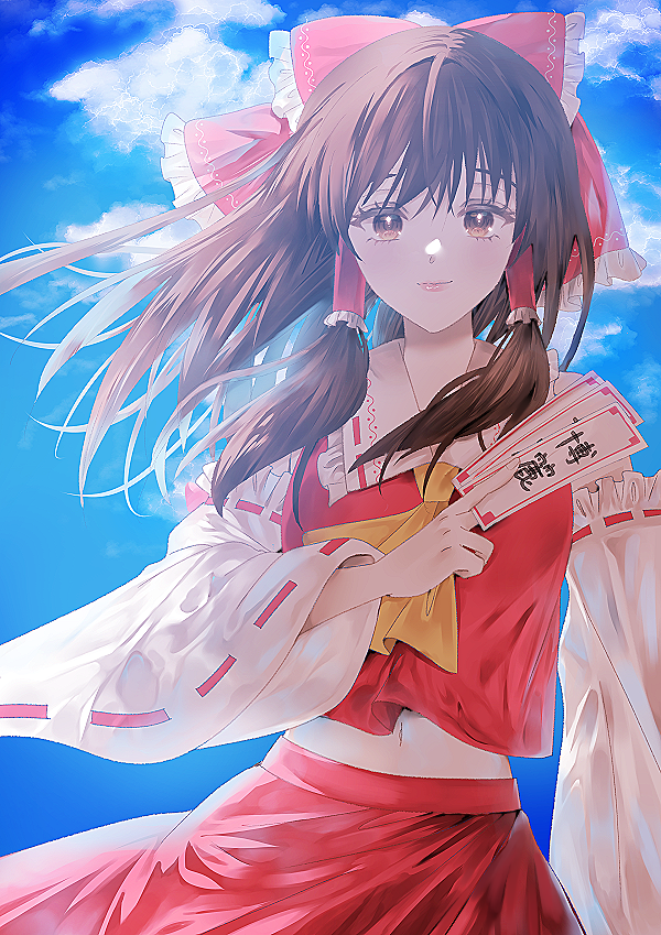 Hakurei Reimu (Touhou) Rule 34 Image