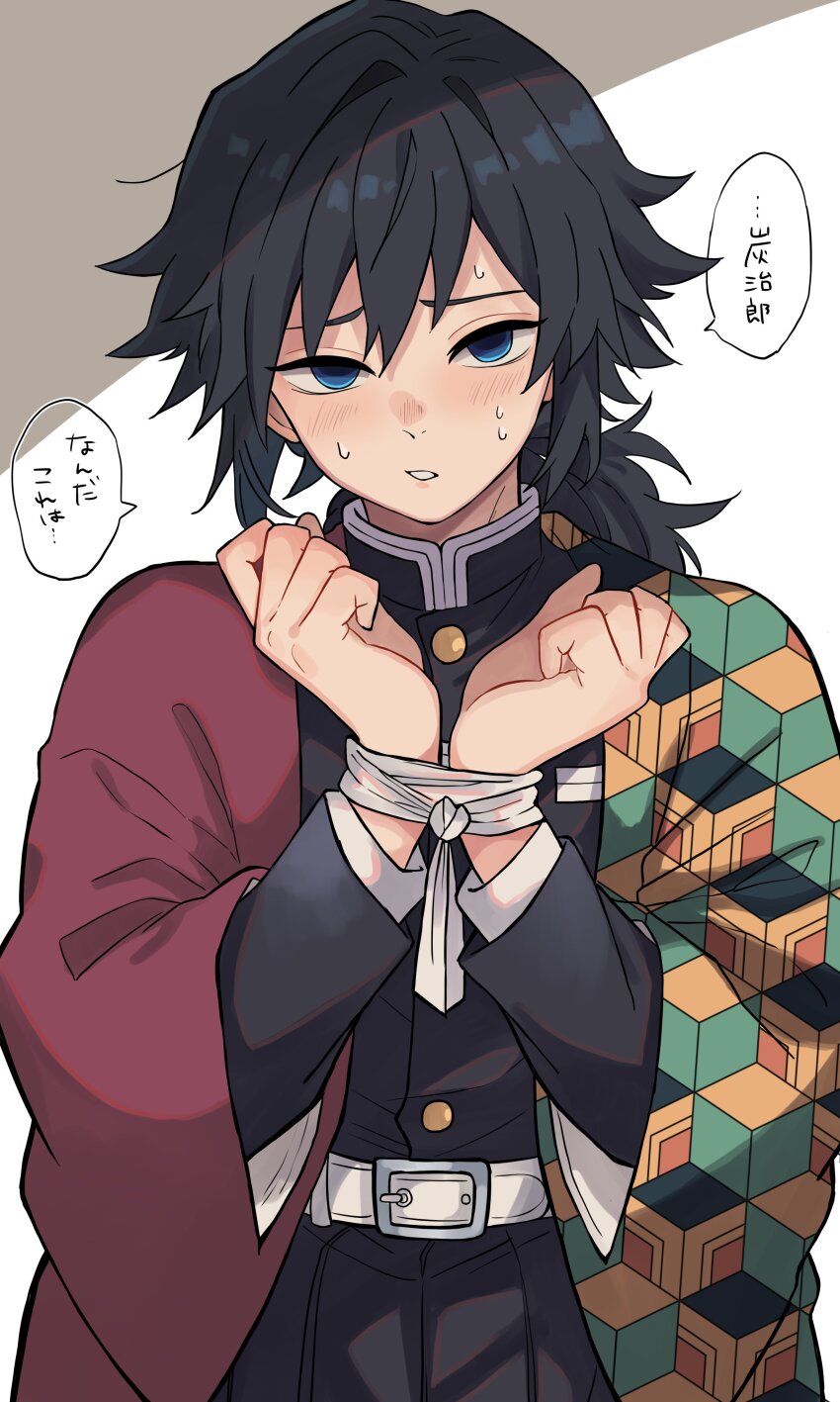 Tomioka Giyuu (Kimetsu No Yaiba) Rule 34 Image
