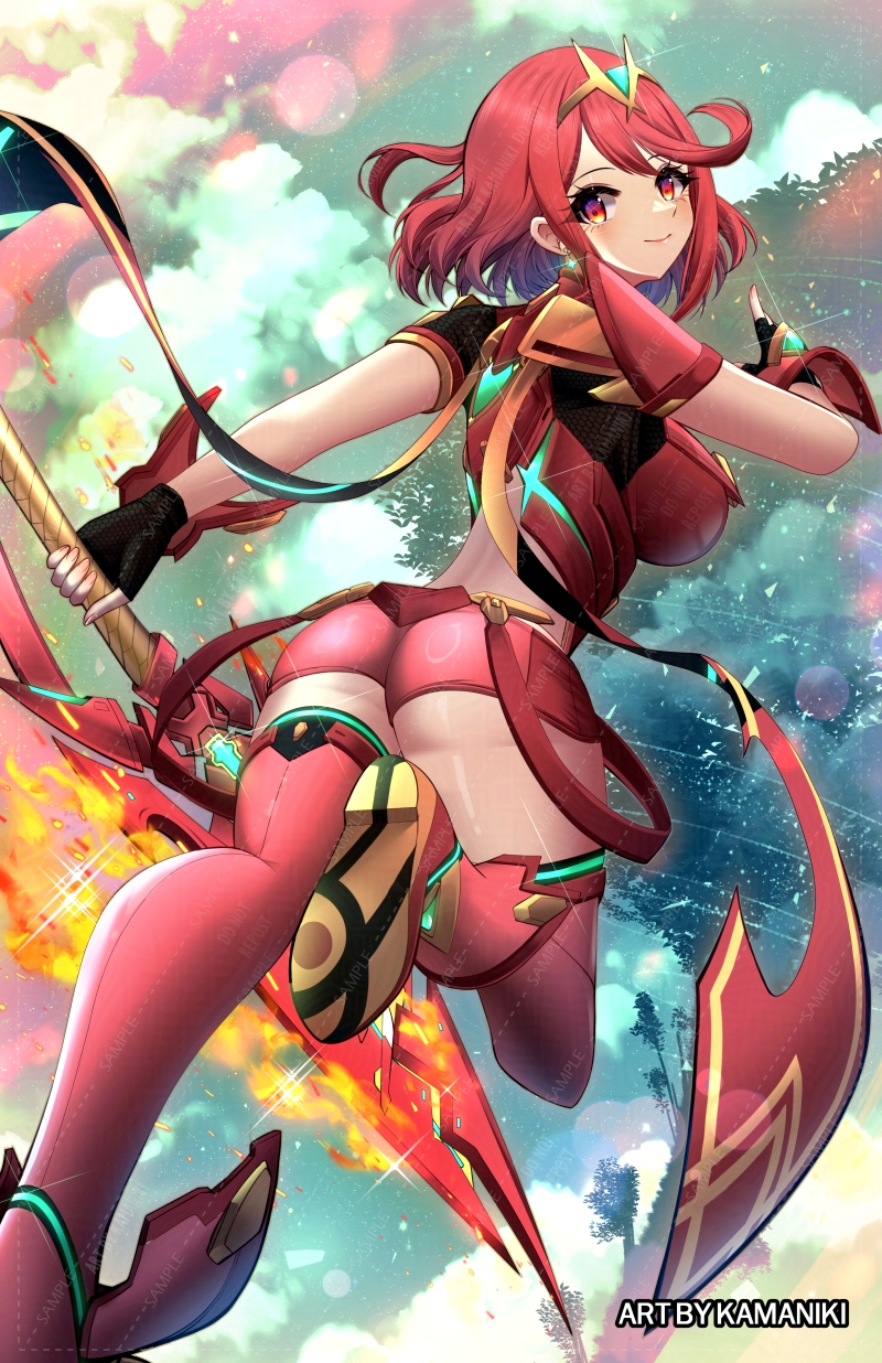 Pyra (Xenoblade) Rule 34 Image