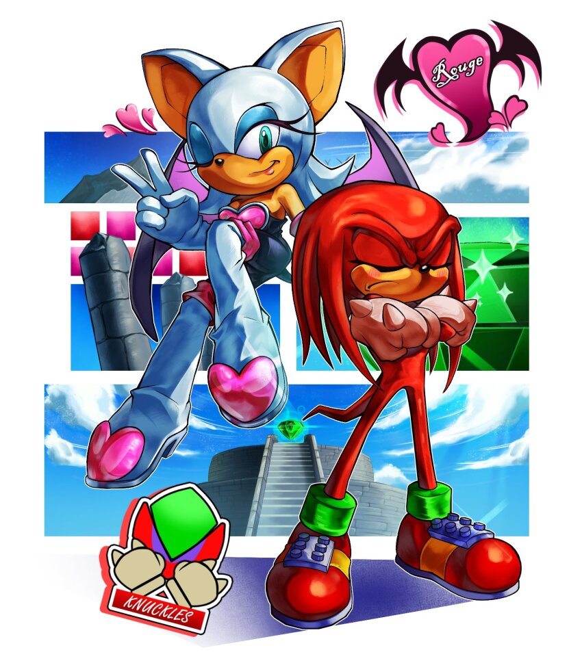 Knuckles The Echidna (Sonic (Series)) Rule 34 Image