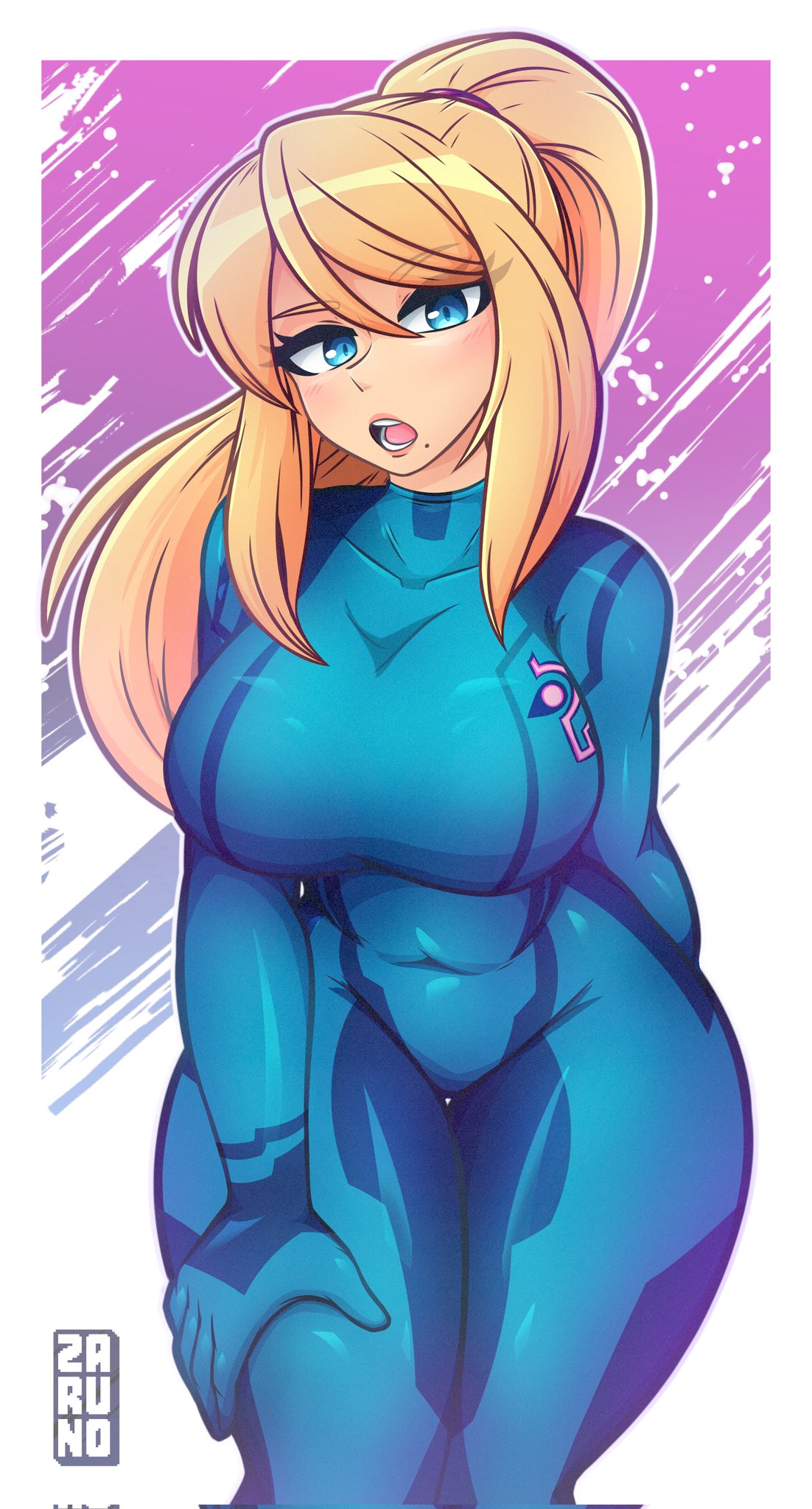 Samus Aran (Metroid) Rule 34 Image