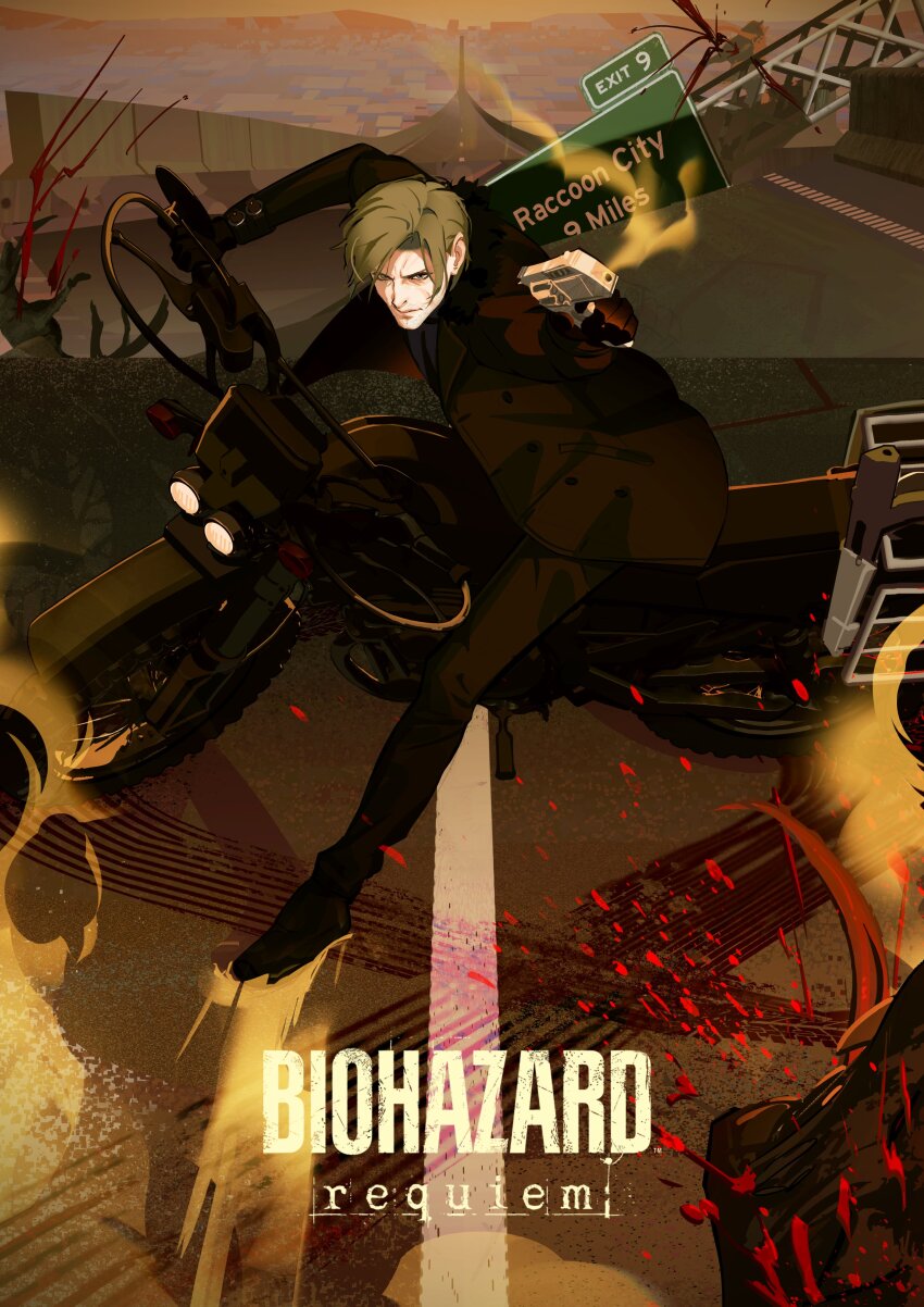 Leon S. Kennedy (Akira Slide) Rule 34 Image