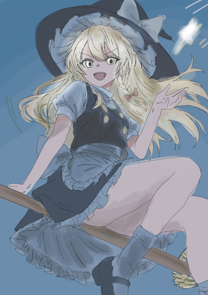 Kirisame Marisa (Touhou) Rule 34 Image