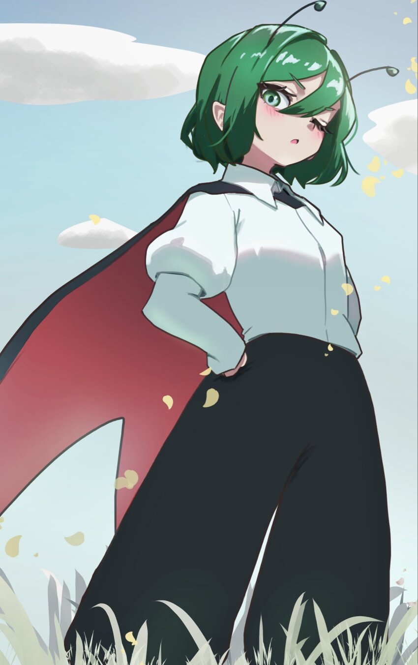 Wriggle Nightbug (Touhou) Rule 34 Image