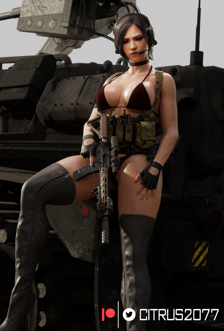 Ada Wong (Capcom) Rule 34 Image