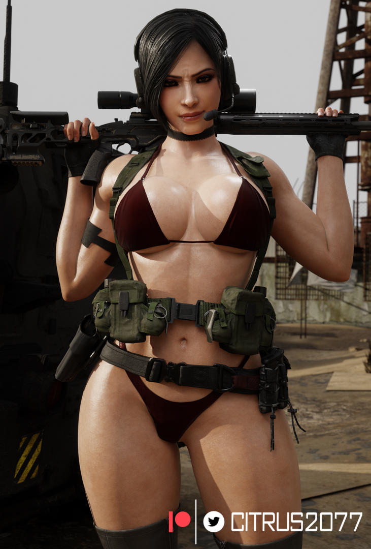 Ada Wong (Capcom) Rule 34 Image