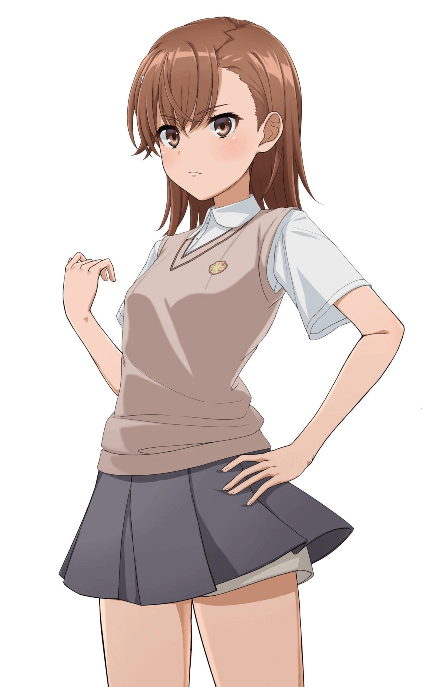 Misaka Mikoto (To Aru Kagaku No Railgun) Rule 34 Image