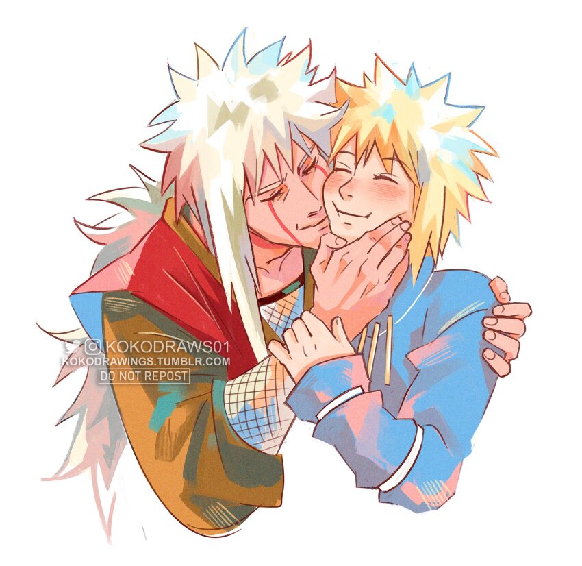 Namikaze Minato (Jiraiya (Naruto)) Rule 34 Image