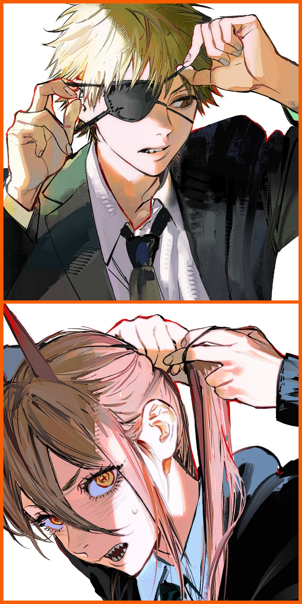 Denji (Chainsaw Man) Rule 34 Image