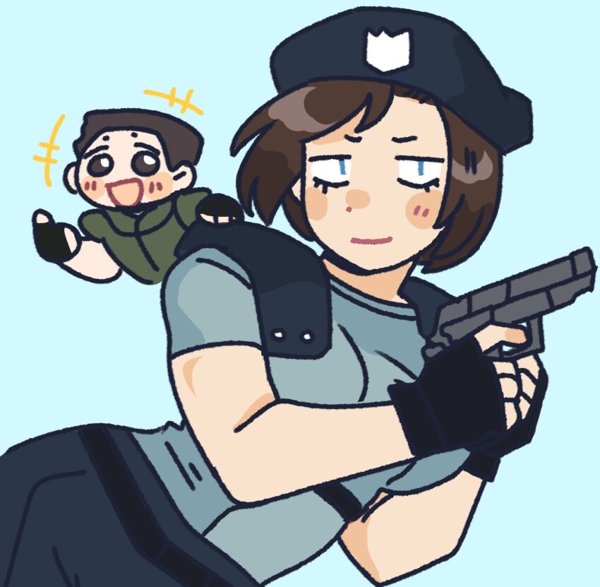 Chris Redfield (Resident Evil) Rule 34 Image