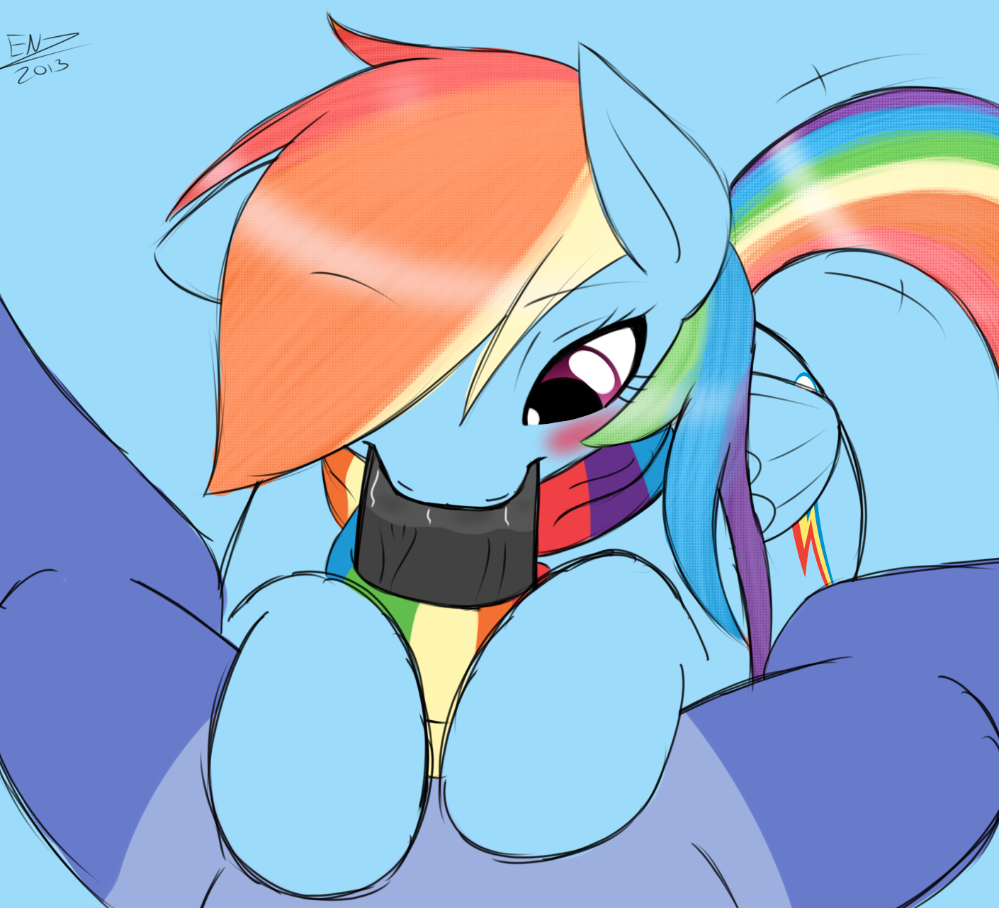 Rainbow Dash (Mlp) Rule 34 Image