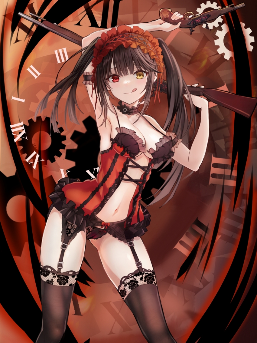 Tokisaki Kurumi (Azur Lane) Rule 34 Image