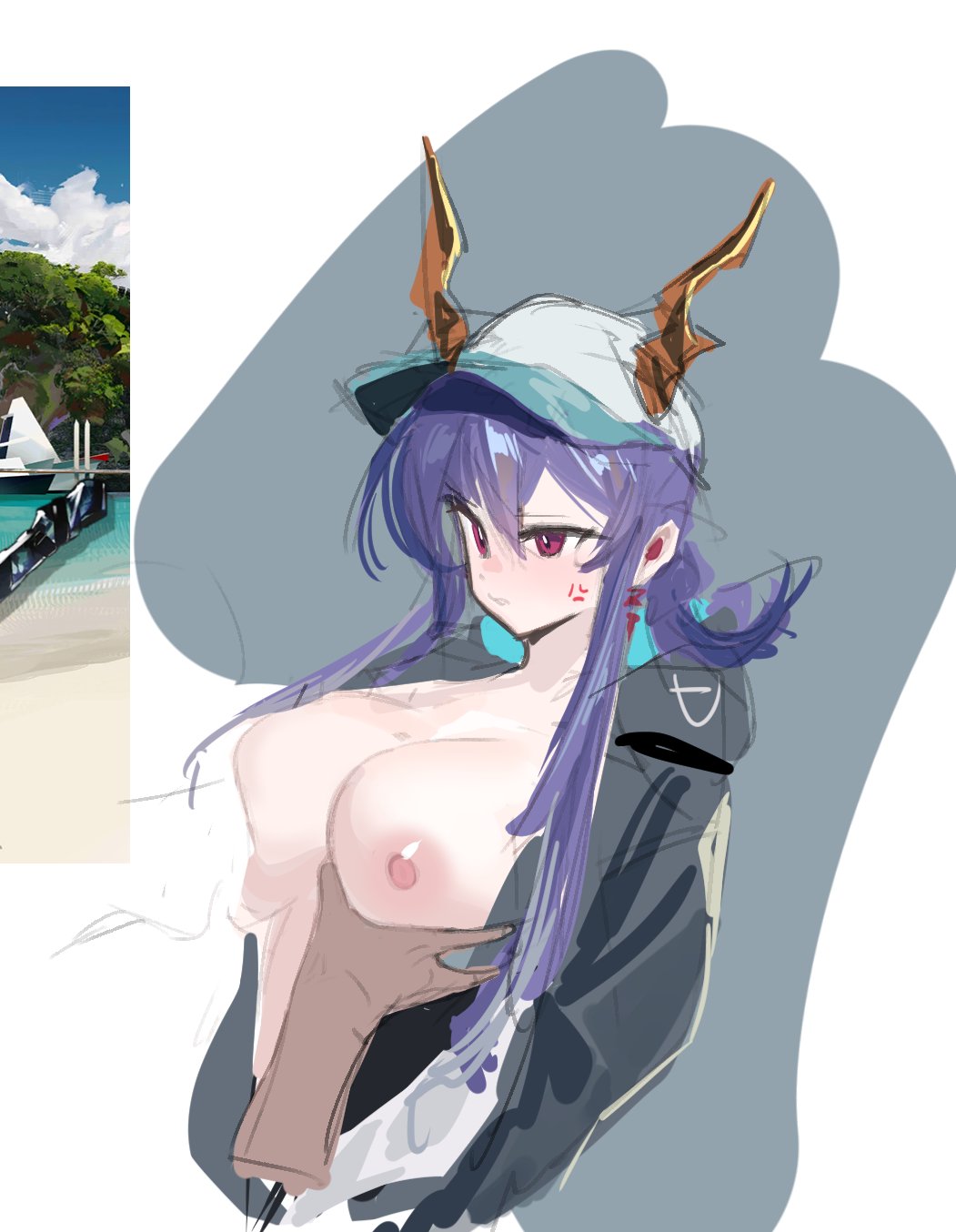 Ch'En (Arknights) Rule 34 Image