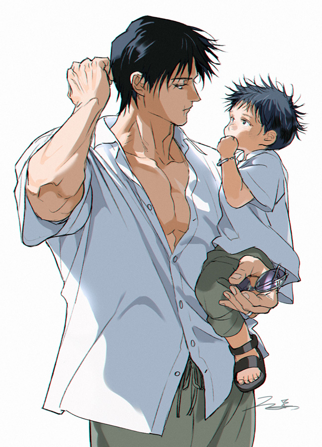 Fushiguro Megumi (Jujutsu Kaisen) Rule 34 Image