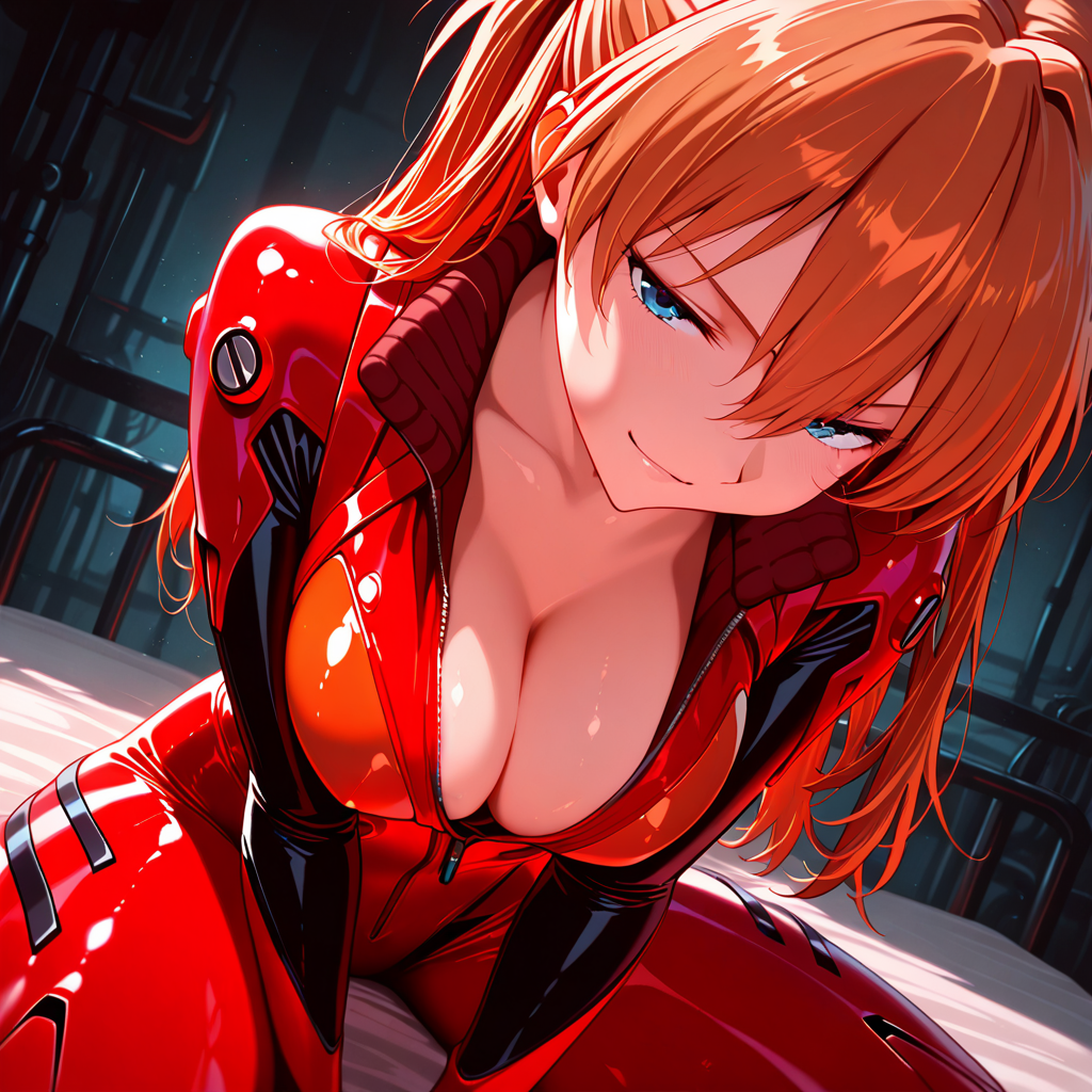 Asuka Langley Sohryu (Neon Genesis Evangelion) Rule 34 Image