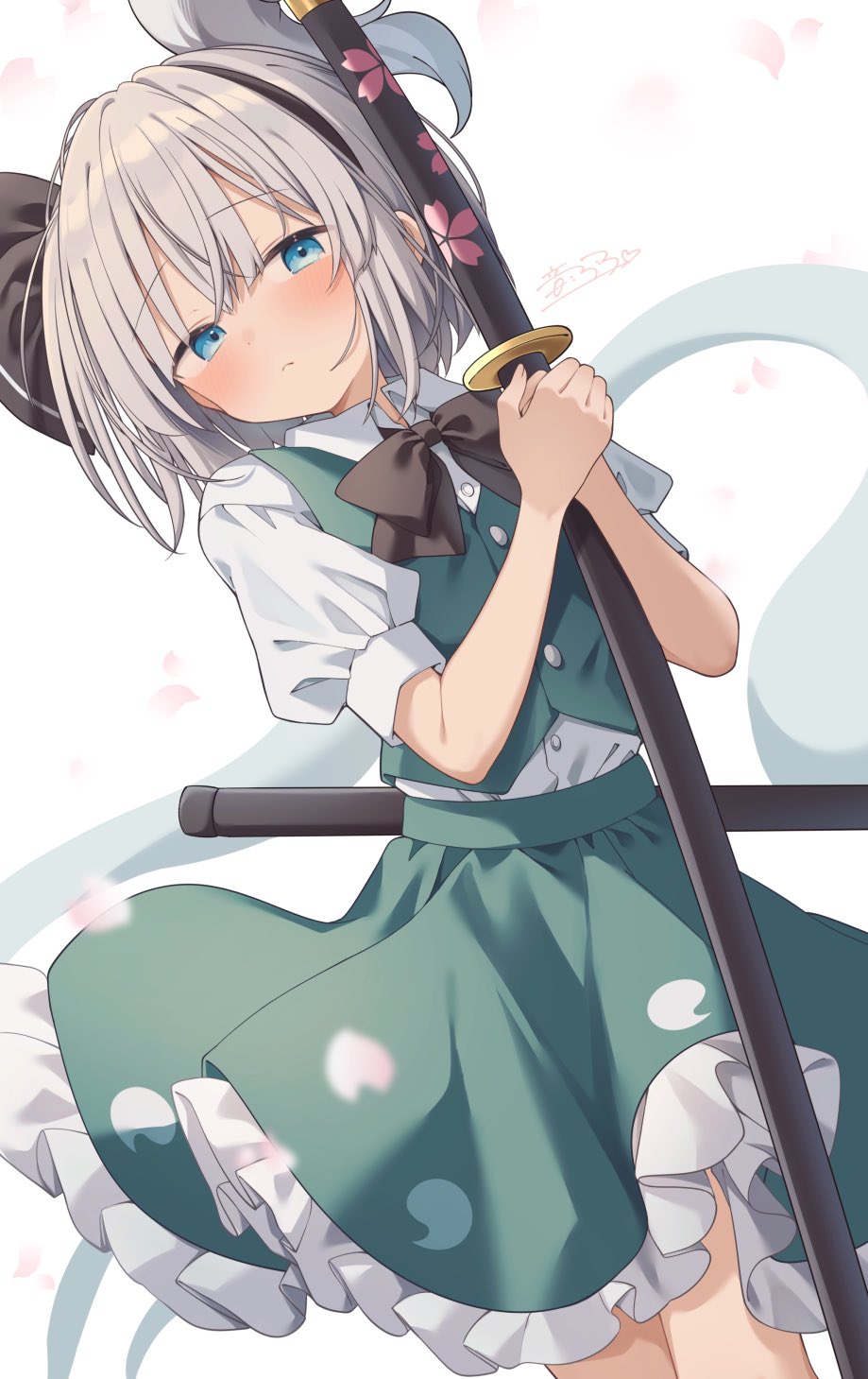 Konpaku Youmu (Touhou) Rule 34 Image