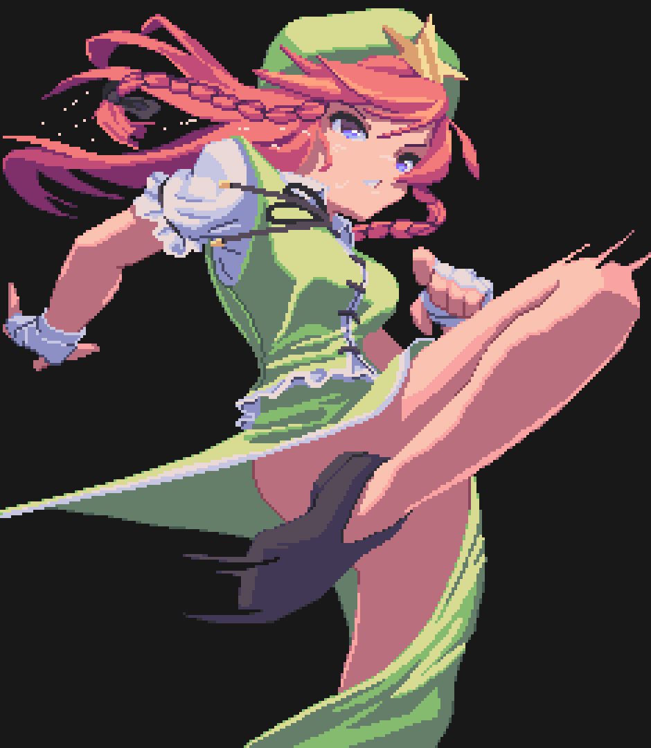 Hong Meiling (Touhou) Rule 34 Image