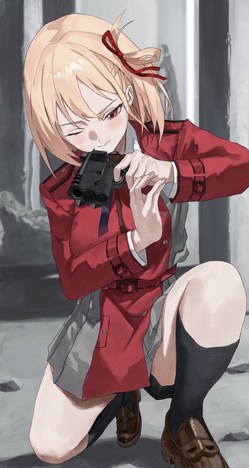 Nishikigi Chisato (Lycoris Recoil) Rule 34 Image