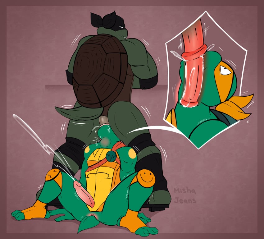Michelangelo (Tmnt) Rule 34 Image