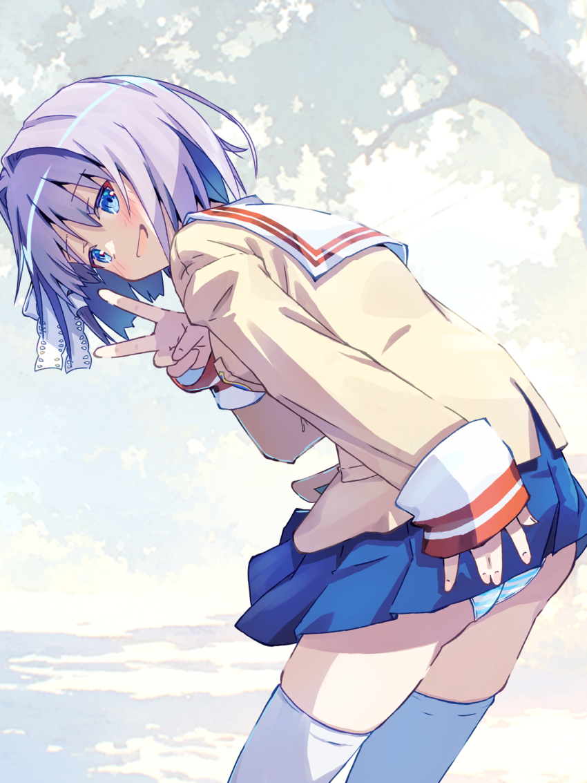 Fujibayashi Ryou (Clannad) Rule 34 Image