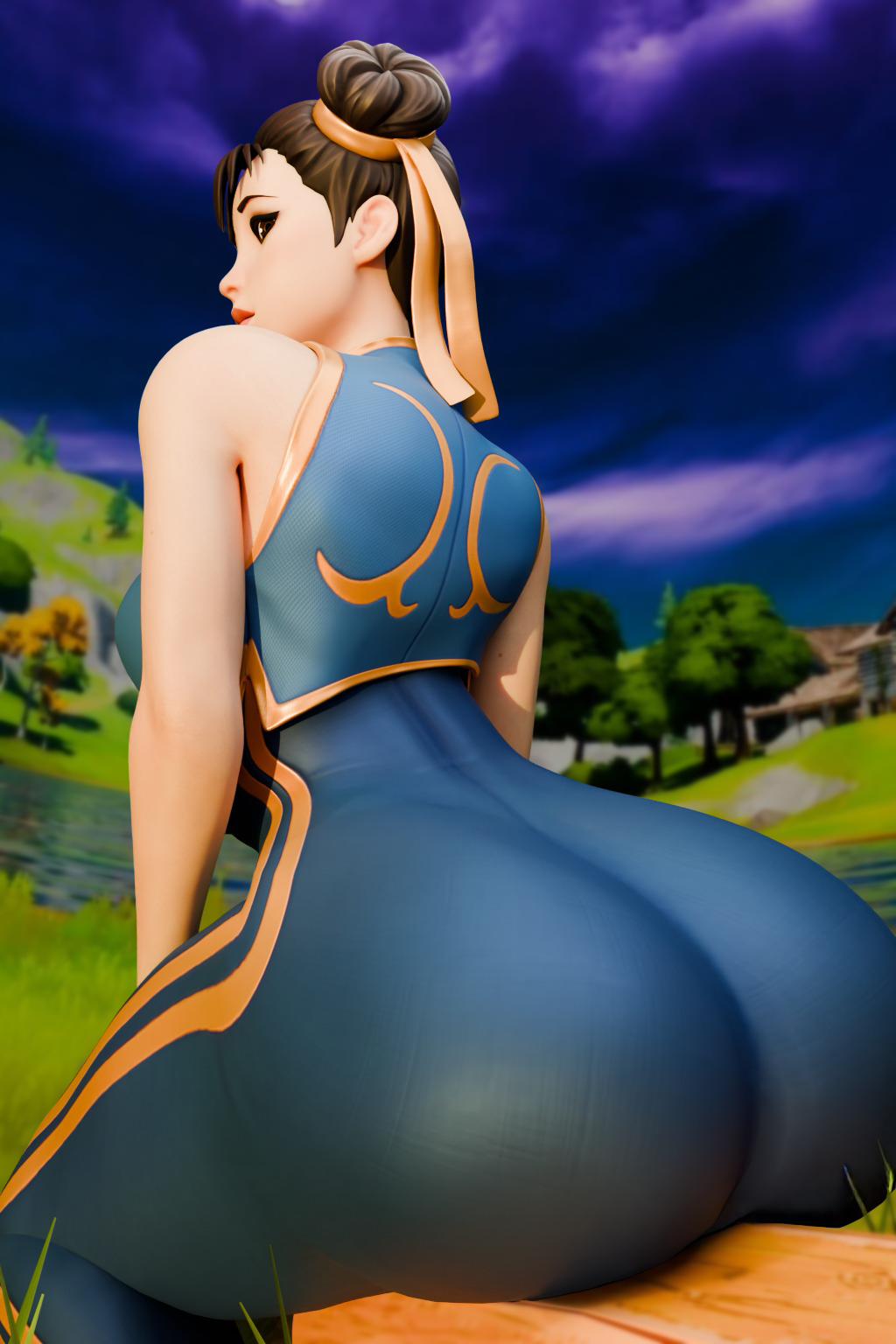 Chun-Li (Fortnite) Rule 34 Image