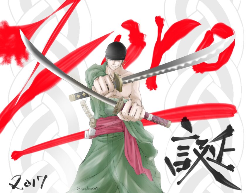 Roronoa Zoro (One Piece) Rule 34 Image