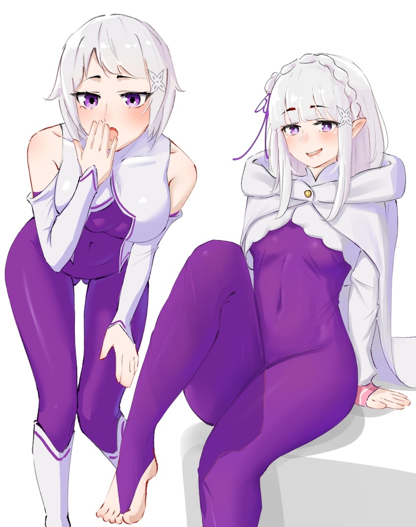 Emilia (Re:Zero) Rule 34 Image