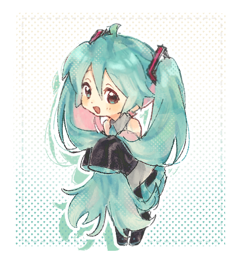 Hatsune Miku (Vocaloid) Rule 34 Image
