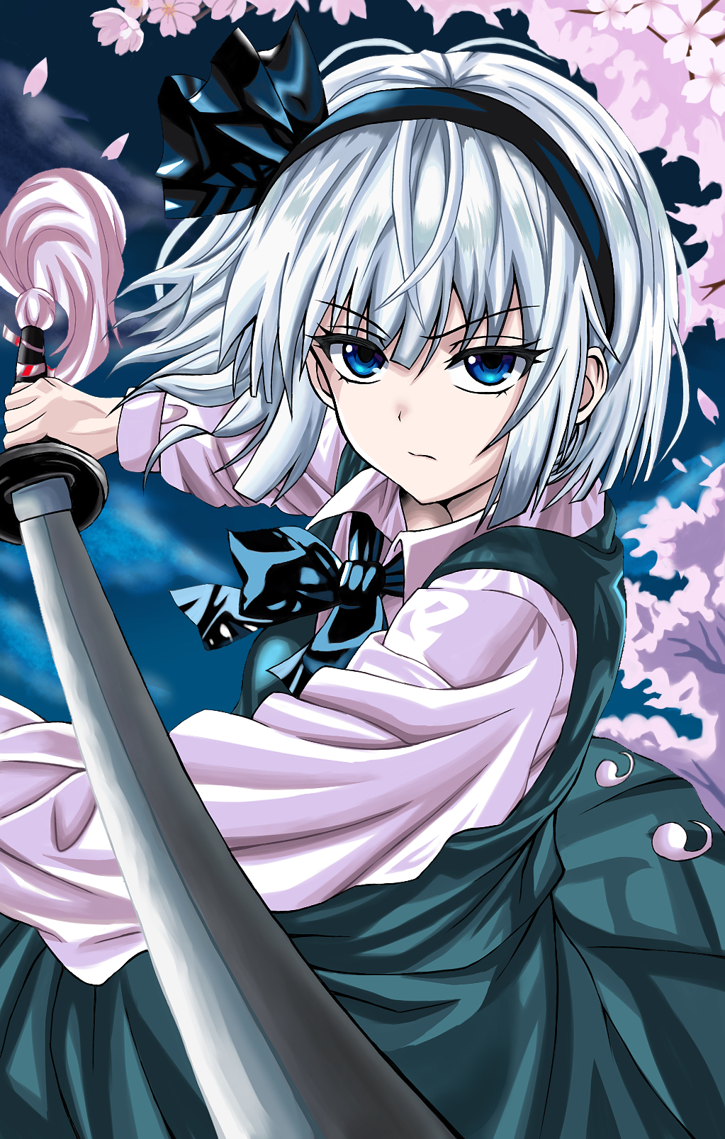 Konpaku Youmu (Touhou) Rule 34 Image