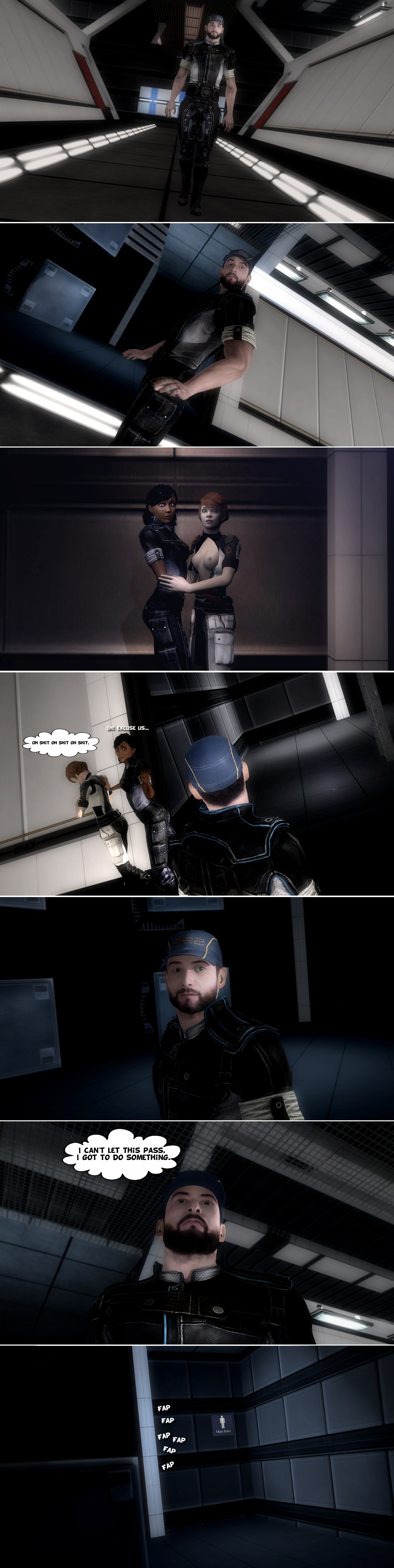 Jeff Moreau (Mass Effect) Rule 34 Image