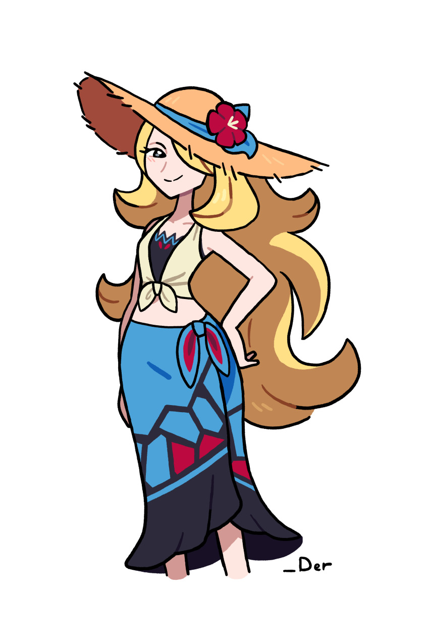 Cynthia (Pokemon) Rule 34 Image