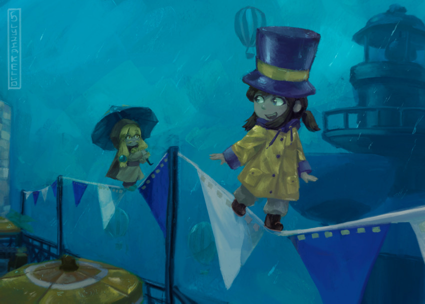 Hat Kid (A Hat In Time) Rule 34 Image