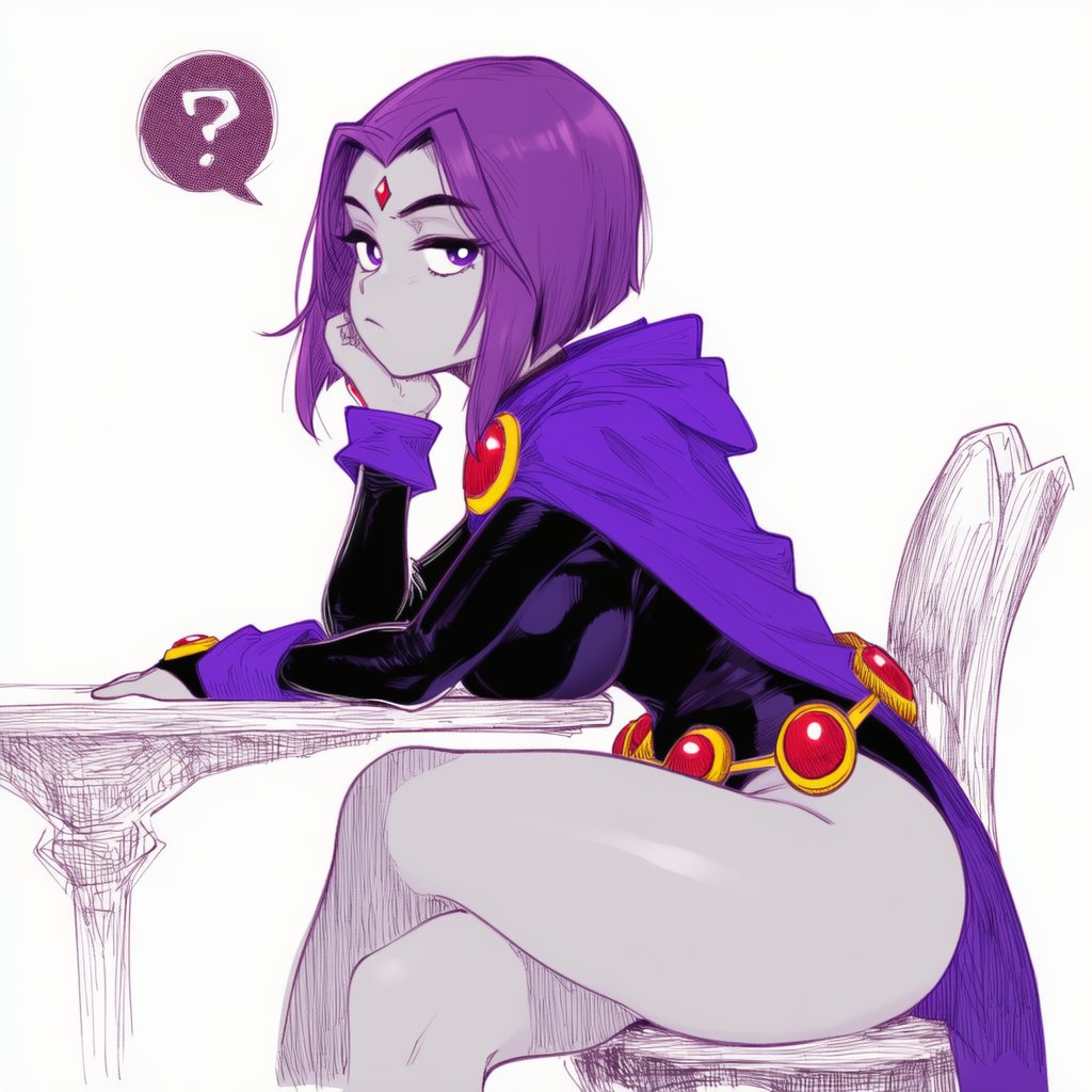 Raven (Dc) Rule 34 Image