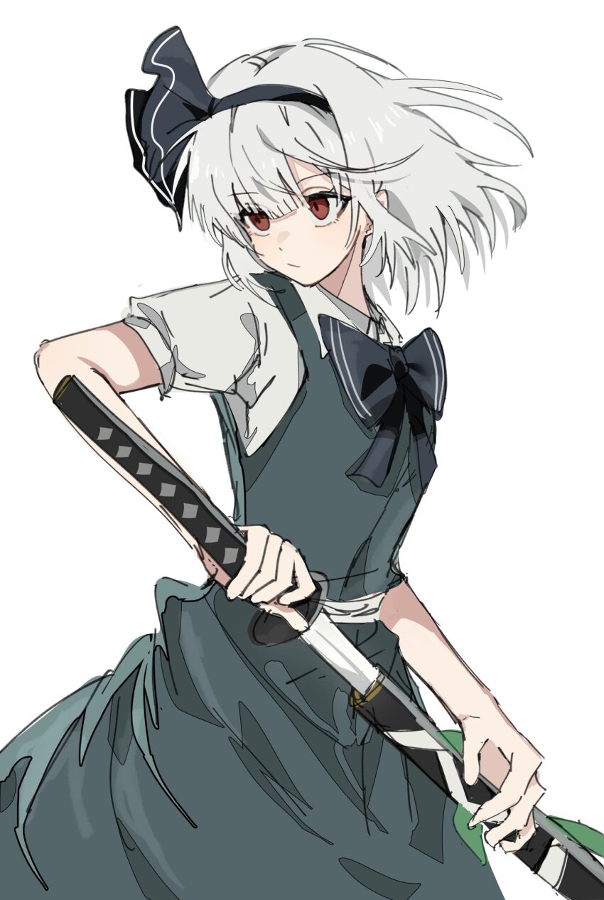 Konpaku Youmu (Touhou) Rule 34 Image